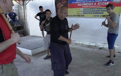 Master Bobby Taboada Teaching Balintawak Arnis in Cebu City, Philippines